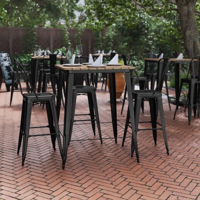 Комплект барный: стол, 2 стула UrbanBar - купить в Новоначаловском